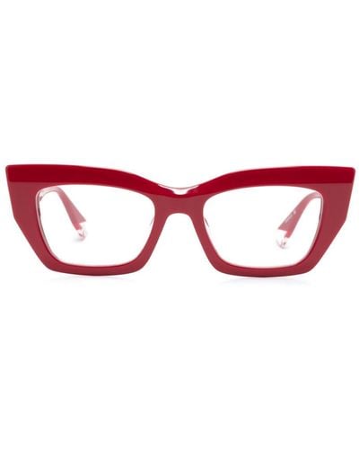 Etnia Barcelona Gafas Posidonia estilo cat eye - Rojo