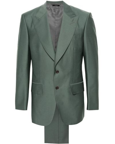 Tom Ford Traje con botones - Verde