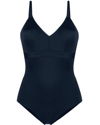 Spanx Cut-out Detailing Swimsuit - Blue
