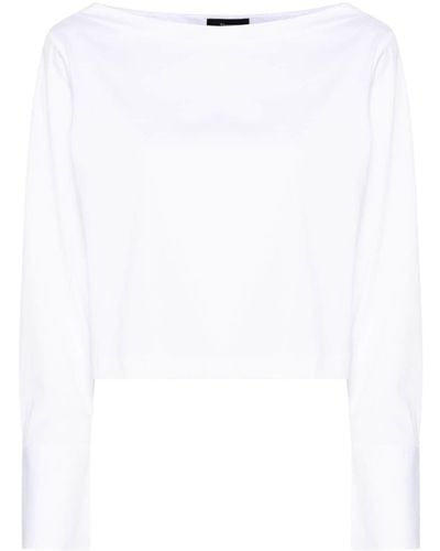 Theory Boat Blouse - White