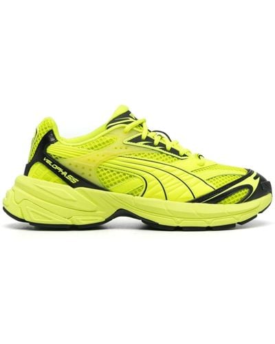 PUMA Velophasis Panelled-design Trainers - Yellow