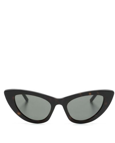 Saint Laurent Lily Cat-eye Sunglasses - Grey
