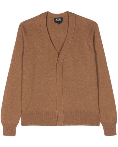 Cardigan donna A.P.C. Mary in lana merino