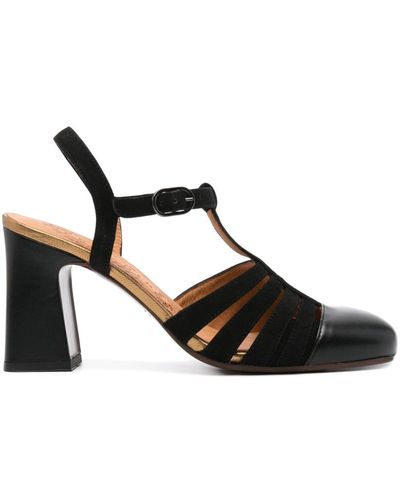 Chie Mihara Balta Leather Sandals - Black