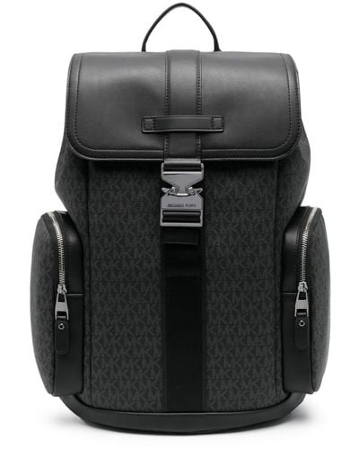Michael Kors Hudson Cargo Backpack - Black