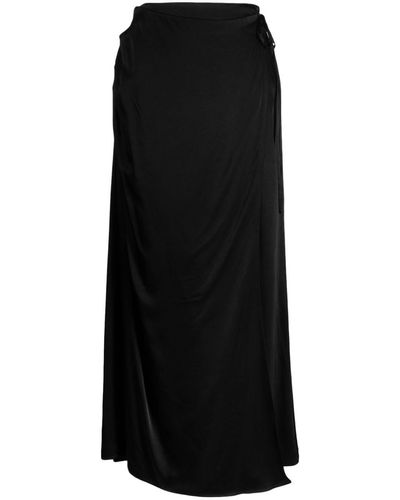 Rachel Gilbert July High-waist Maxi Skirt - Black