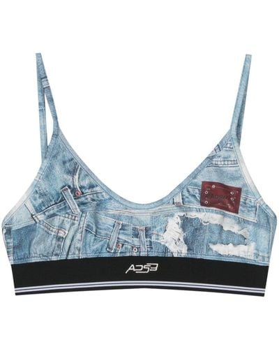 ANDERSSON BELL Bralette Top - Blauw