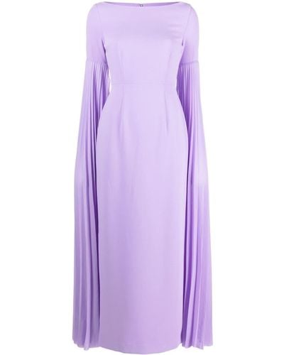 Solace London Grace Maxi Dress - Purple