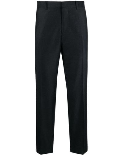 Theory Tailored Wool Trousers - Black