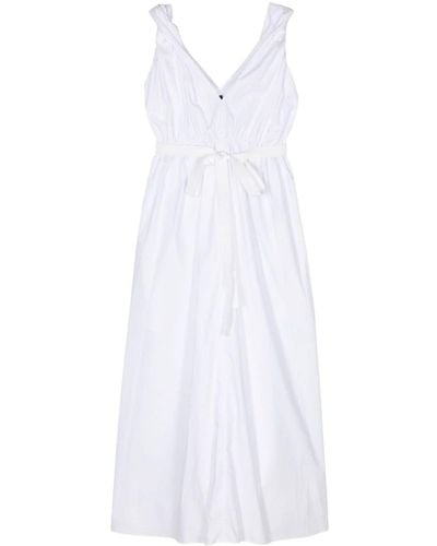Sofie D'Hoore Diabolo Belted Maxi Dress - White