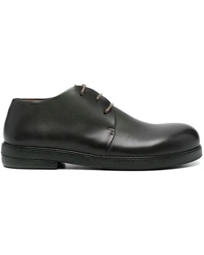 Marsèll Zucca Leather Oxford Shoes - Black