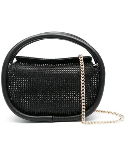 Liu Jo Rhinestone-embellished Mini Bag - Black