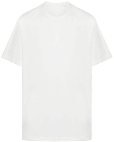 Y-3 T-shirt à logo imprimé - Blanc