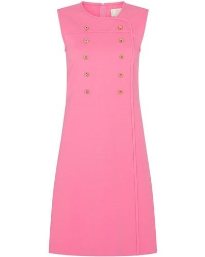 Jane Sybil Mouwloze Mini-jurk - Roze