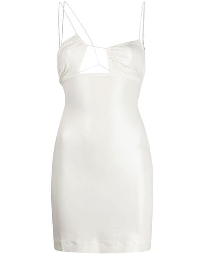 Nensi Dojaka Cut-out Minidress - White