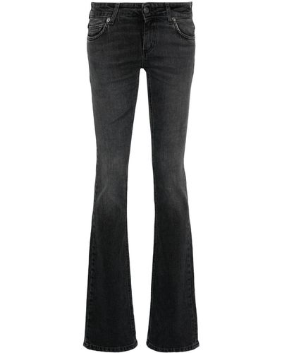 Fiorucci Jeans Met Logopatch - Zwart