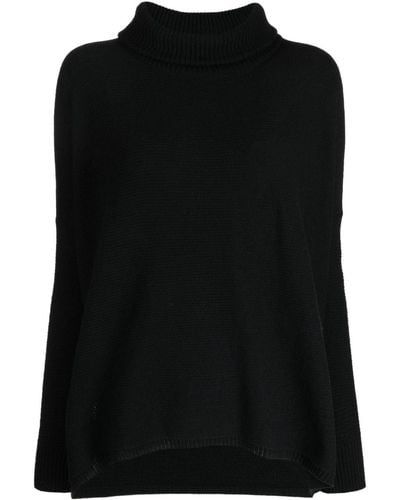 Forme D'expression Roll-neck Wool Sweater - Black