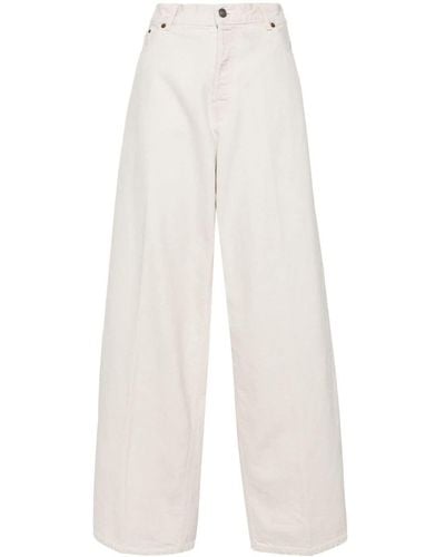 Haikure Bethany High-rise Wide-leg Jeans - White