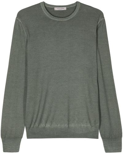 Fileria Fine-knit Sweater - Green
