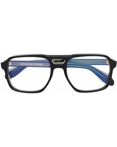 Cutler and Gross Klassische Pilotenbrille - Blau