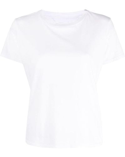 Mother Short-sleeve Supima Cotton T-shirt - White