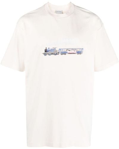 Drole de Monsieur Camiseta con estampado gráfico - Neutro