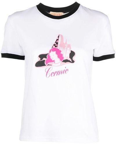 Cormio ロゴ Tシャツ - ホワイト