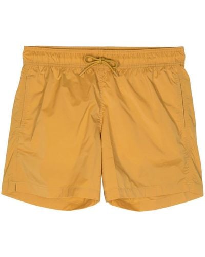 Frescobol Carioca Elasticated Waist Swim Shorts - Orange