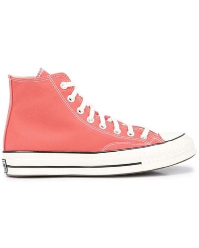 Converse Chuck 70 High Top Sneakers - Red