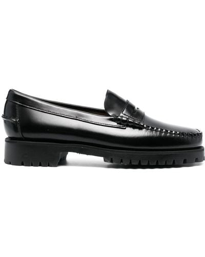 Sebago Dan Penny Flat Loafers - Black