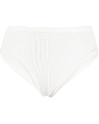 Maison Close La Femme Amazone Mini Shorts - White
