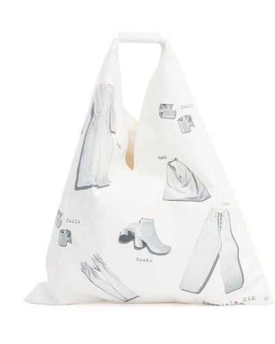 MM6 by Maison Martin Margiela Damen polyester handtaschen - Weiß