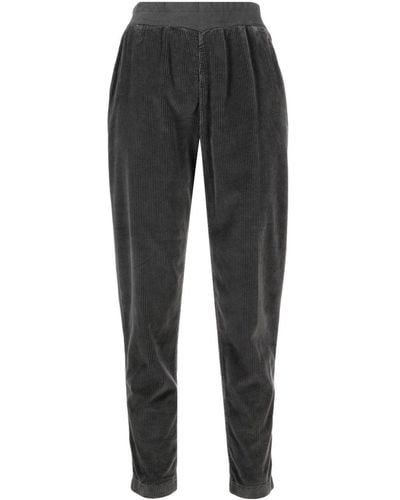 James Perse Corduroy Tapered Trousers - Grey