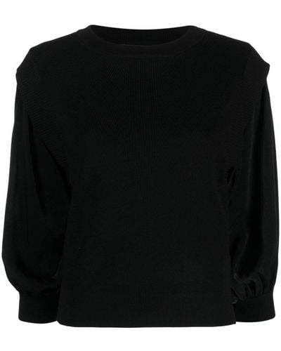 DKNY ロングスリーブ セーター - ブラック