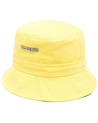 Jacquemus Le Bob Gadjo Bucket Hat - Yellow