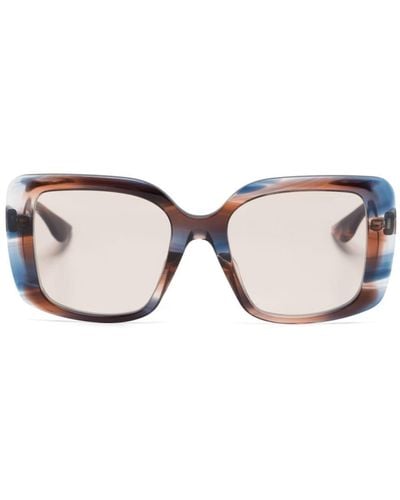 Dita Eyewear Adabrah Oversize-frame Sunglasses - Natural