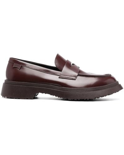 Camper Walden Calf-leather Loafers - Brown