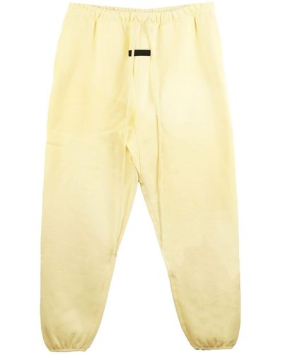 Fear Of God Essentials Logo-appliqué Track Trousers - Yellow