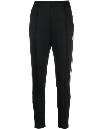 adidas Adicolor Sst Cotton-blend Track Pants - Black