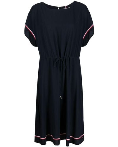 Tommy Hilfiger Belted-waist Dress - Blue