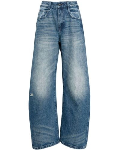 JNBY Tapered Cotton Jeans - Blue
