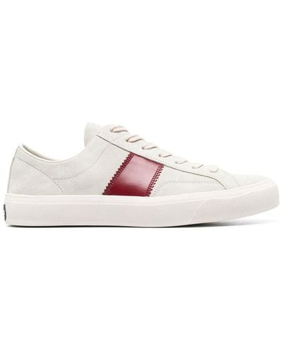 Tom Ford Suede Low-top Sneakers - Pink