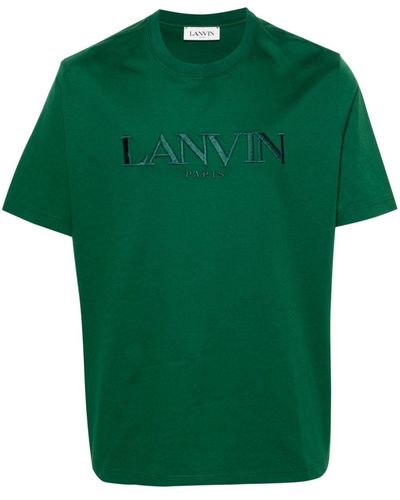 Lanvin ロゴ Tシャツ - グリーン