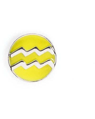 Maria Black Aquarius Pop Coin Charm - Yellow