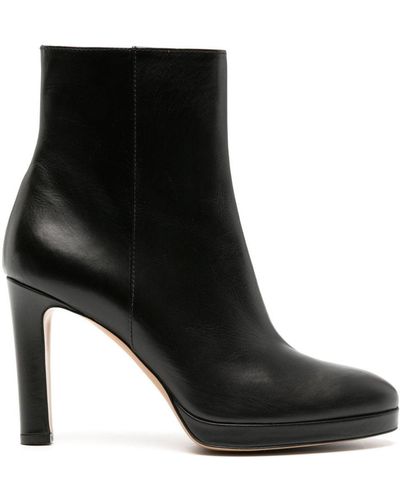 Roberto Festa Charlotte Leather Ankle Boots - Black