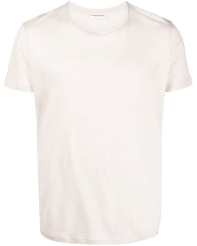 Orlebar Brown T-shirt Met Ronde Hals - Wit