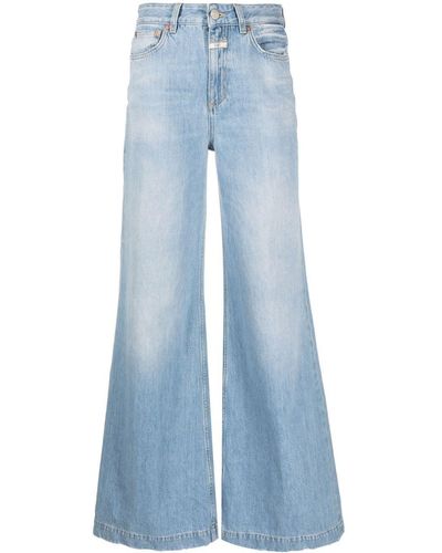 Closed High-rise Flared Jeans - Blue