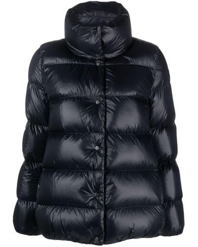 Moncler Quilted Down Midnight Jacket. - Black