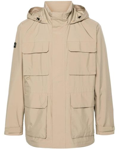 Duvetica Drawstring hooded jacket - Neutro