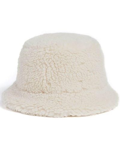 Apparis Faux-fur Bucket Hat - Natural